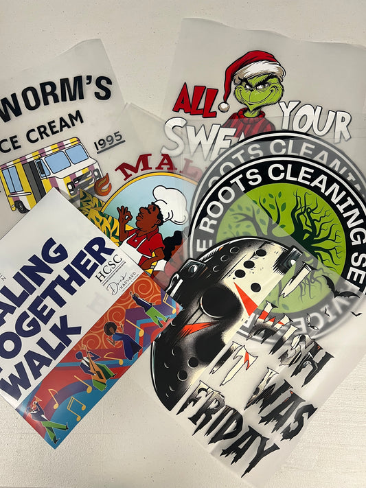 Custom DTF Transfers