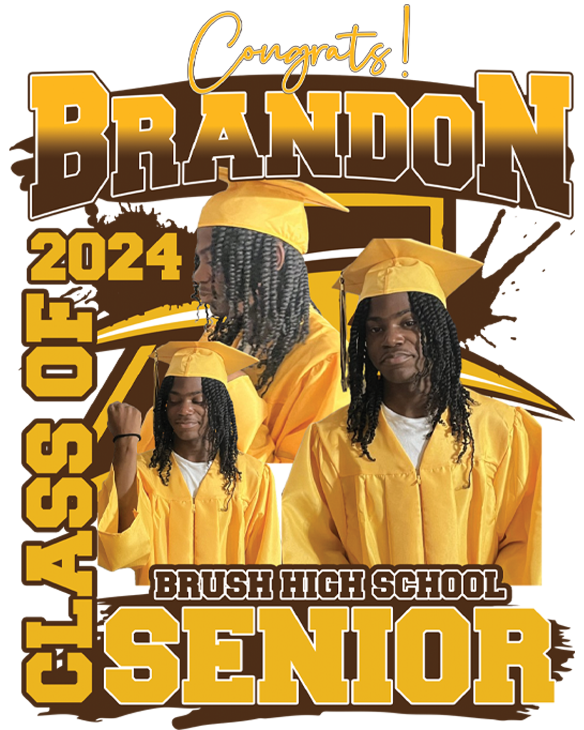 Grad Senior shirt option 2