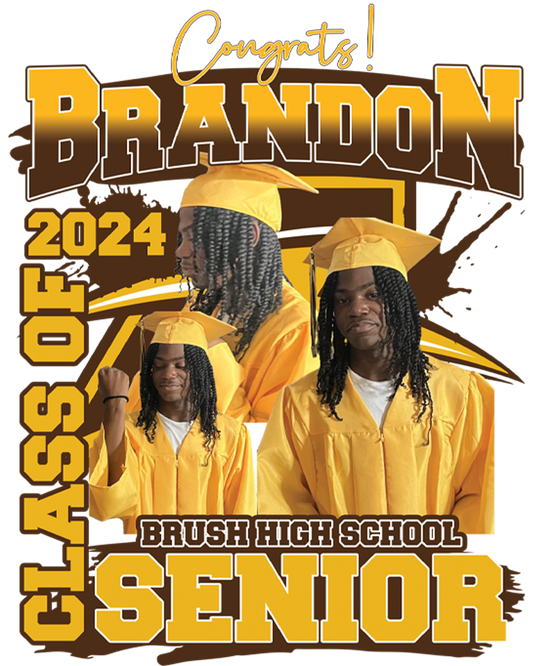 Grad Senior shirt option 2